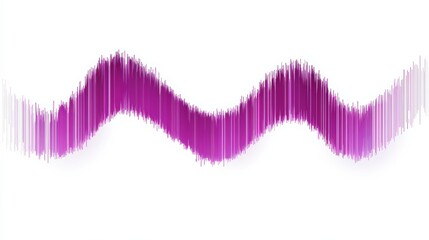 Aufkleber - Sound wave visualization digital art abstract vibrant colors graphic design modern aesthetic