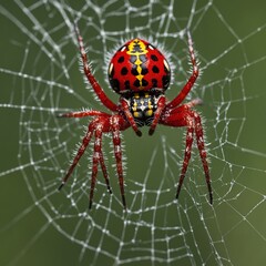 spider on a web