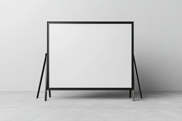 Aufkleber - High Quality Picture of Stand Banner Mockup 3D Render