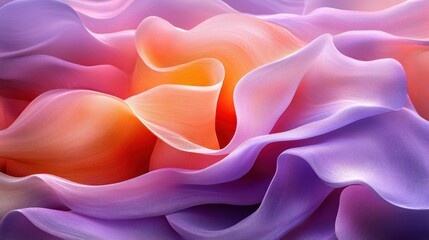 Wall Mural - Abstract Flowing Fabric Texture