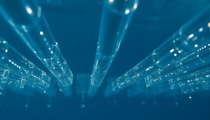 Wall Mural - a close up of a bunch of plastic tubes