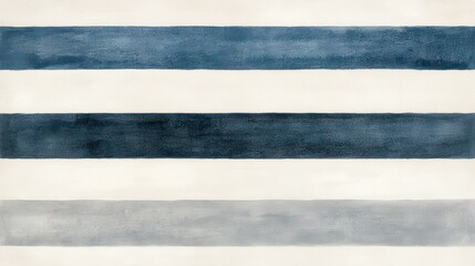 Poster - Elegant blue wash art piece featuring refined pencil strokes on a soft background canvas
