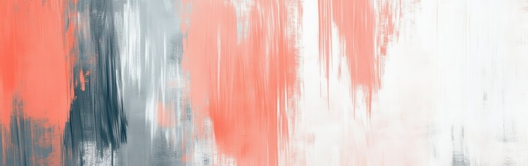 Poster - Elegant backdrop features delicate pencil strokes with warm organic colors blending harmoniously