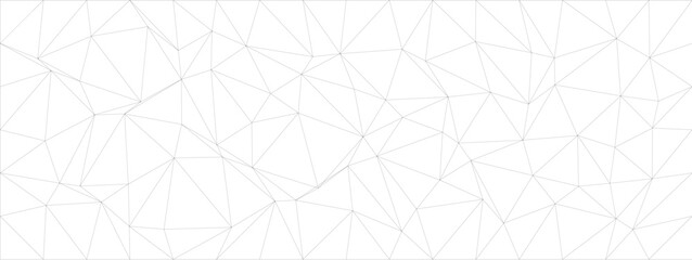 Poster - Abstract geometric pattern with chaotic lines and triangular shapes for modern design projects.