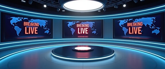 Poster - Virtual studio setup for chroma footage Achieve your vision for a professionally designed studio