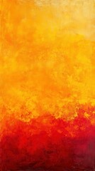 Poster - Dynamic gradient of fiery red and orange hues creating a vibrant backdrop