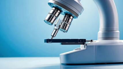 Poster - Advanced Robotic Arm in Modern Laboratory Setting