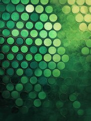 Poster - Abstract Green Circle Pattern Background Texture