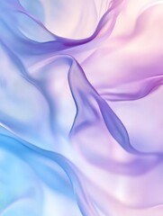 Poster - soft blue and purple gradient blur background