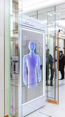 Poster - Facial recognition boosts restroom security and user experience in urban areas