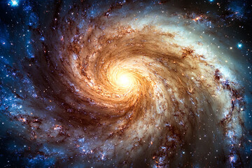 Wall Mural - Majestic Spiral Galaxy