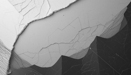 Aufkleber - Abstract textured layers contemporary art studio digital artwork minimalist environment close-up view visual contrast and detail exploration