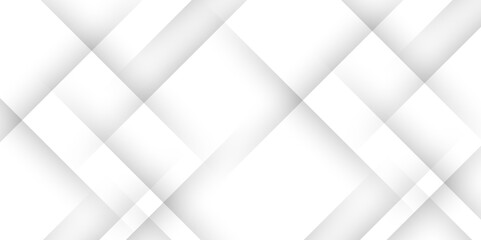 Fototapete - Elegant abstract background with grey lines with shadow. modern abstract gray line light dynamic shape composition background. Gray and white geometric background with copy space. , Modern design.	
