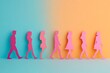 © Imagentive - Diverse People Walking Together Modern Concept