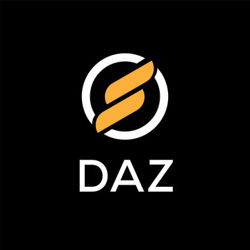 DAZ creative minimalist letter logo.	