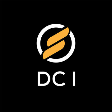 DCI creative minimalist letter logo.	
