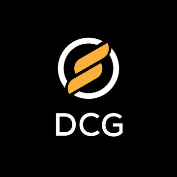 DCG creative minimalist letter logo.	