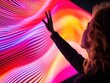 © Ryzhkov - Immersive Digital Interaction Next-Gen User Experience with Vibrant AI-Driven Holographic Interface - Cutting-Edge Interactive Technology Showcase for Innovation Marketers