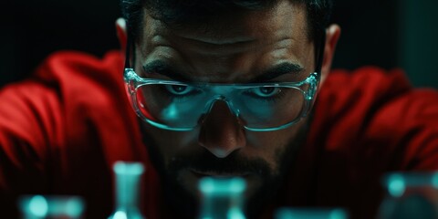Poster - Cyberpunk Data Science Next-Gen Researcher Exploring Quantum Analytics with Immersive Augmented Intelligence in Hyper-Focused Digital Workspace