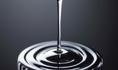 Poster - Liquid Ripple Effect