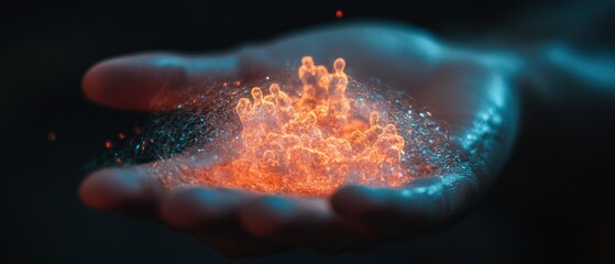 Aufkleber - Immersive Digital Leadership Transformative Workforce Empowerment through Holographic Innovation - Reach As High As You Can Day Visionary Talent Management Concept