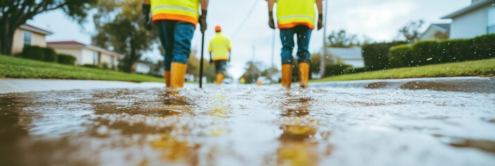 Poster - Climate Resilience in Action Gen Z Emergency Response Workers Navigating Flood Zones with Adaptive Infrastructure and Sustainable Safety Protocols