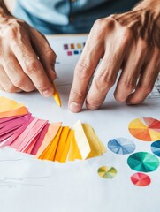 Poster - Agile Design Thinking Collaborative Color Strategy Visualization for Data-Driven Innovation in Creative Professional Workflow Optimization