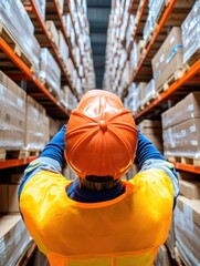 Poster - Next-Gen Supply Chain Intelligence AI-Powered Logistics Management with Ergonomic Safety, Industrial Performance and Digital Workflow Optimization for Modern Enterprises