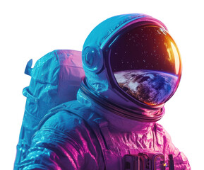 Wall Mural - png astronaut suit exploring the planet space spacecraft background.