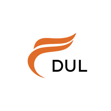 DUL creative minimalist letter logo.	