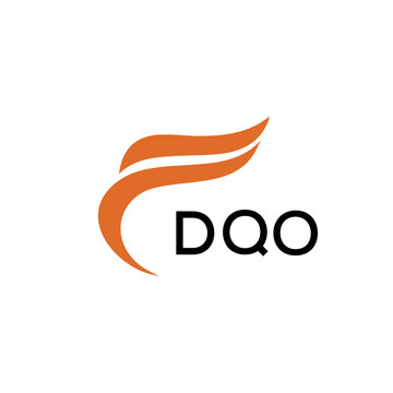 DQO creative minimalist letter logo.	