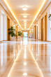 © ACHMAD - Luxurious Hotel Corridor, Bright, Clean