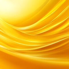 Poster - Abstract golden waves design