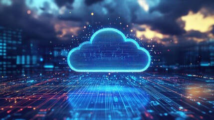 a cloud computing technology concept illustrates the delivery of computing services over the interne