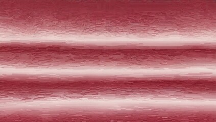 Poster - Abstractive design featuring horizontal red and white lines with dynamic visual movement and depth perception enhancing spatial interaction