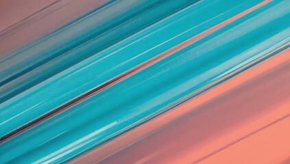 Poster - Abstraction of vibrant colors and flowing lines creating a dynamic visual experience in a contemporary setting