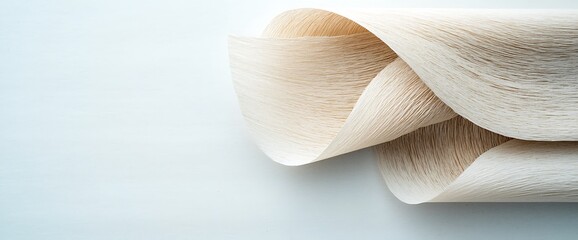Poster - Cream textured paper abstract background