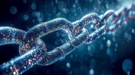 Poster - Digital Chain: Exploring Network Connections and Technological Innovation