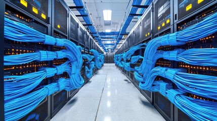 Poster - Exploring the Intricate Network: A Glimpse into a Modern Data Center's Core Infrastructure