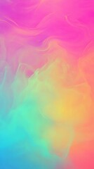 Fototapete - Colorful abstract background flowing from pink to blue and yellow