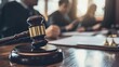 © SOEM - A judge panel discussing a case in a courtroom