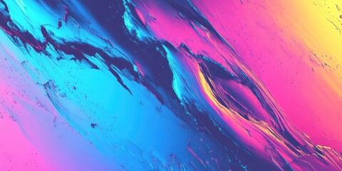 Fototapete - Abstract Color Spectrum: A mesmerizing tapestry of swirling hues, blending vibrant shades in a seamless dance of color. This abstract composition offers a glimpse into a realm of endless imagination.