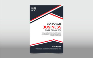 corporate business flyer design template