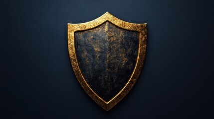 Wall Mural - A business icon of a shield.