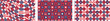 © Pritom - Independence day of America festive seamless pattern. Creative abstract geometric shape background for 4th of july trendy man women design with colorful shapes. Simple and playful doodle wallpaper pr