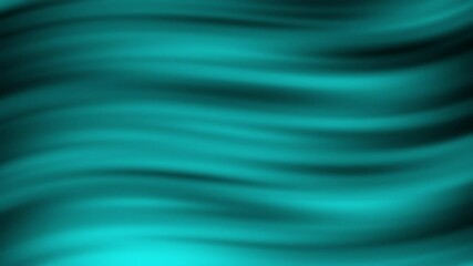 Poster - Soft Turquoise Gradient Background with Abstract Motion and Flowing Texture for Creative Design Projects and Artistic Expression