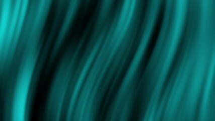 Poster - Abstract teal gradient background with smooth motion and flowing texture for modern design needs and creative projects in digital art and technology
