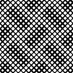 Poster - Geometrical square pattern background - monochrome vector illustration