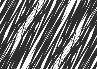 Aufkleber - Abstract background with seamless sharp and slash line pattern. Raw scratch pattern