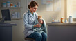© Oxana39 - Veterinarian caring for kitten in a clinic setting
